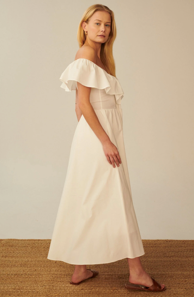 Rome bílé šaty