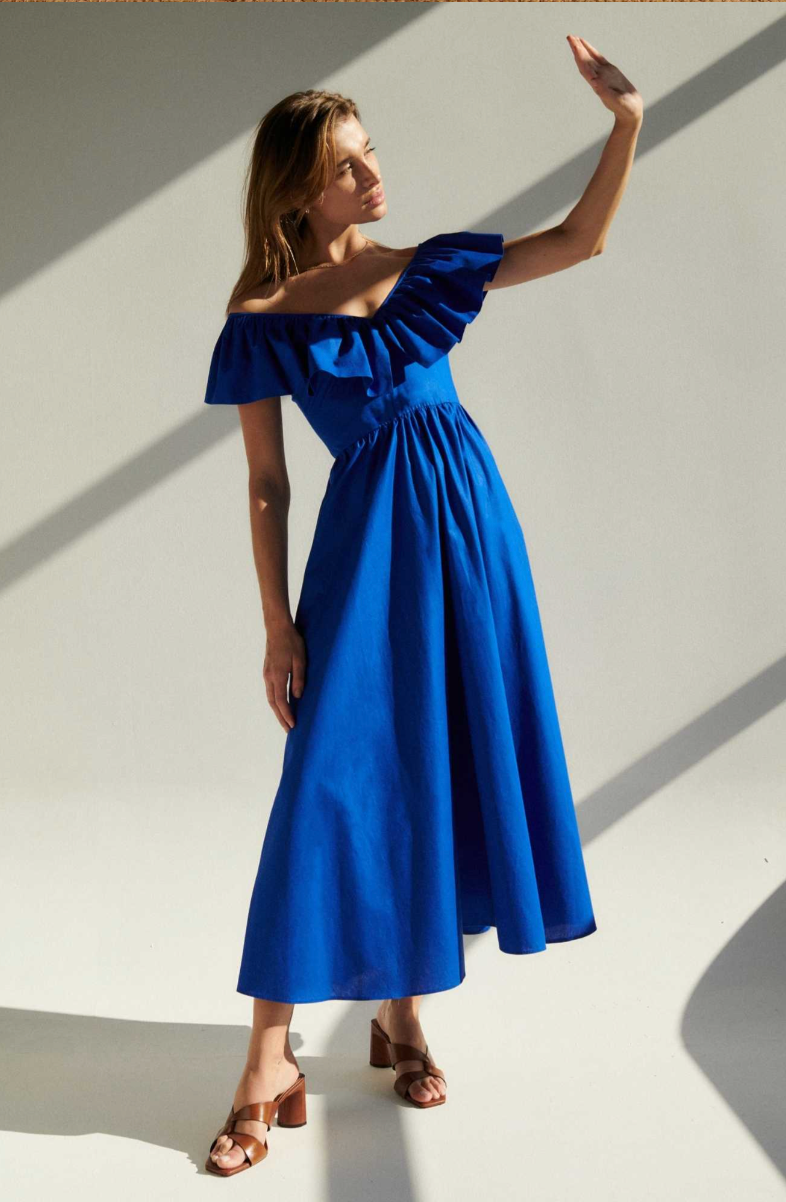 Rome modré šaty