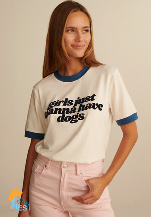 GIRLS JUST WANNA HAVE DOGS tričko