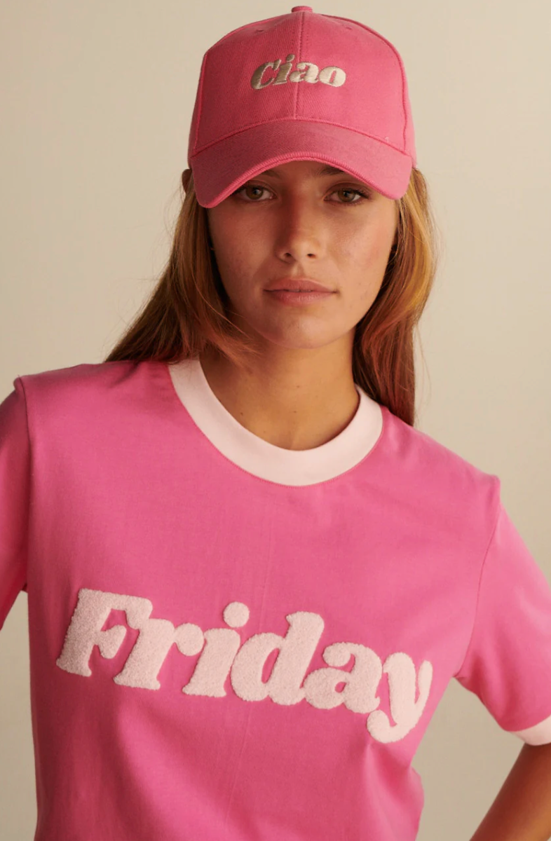 Friday růžové tričko
