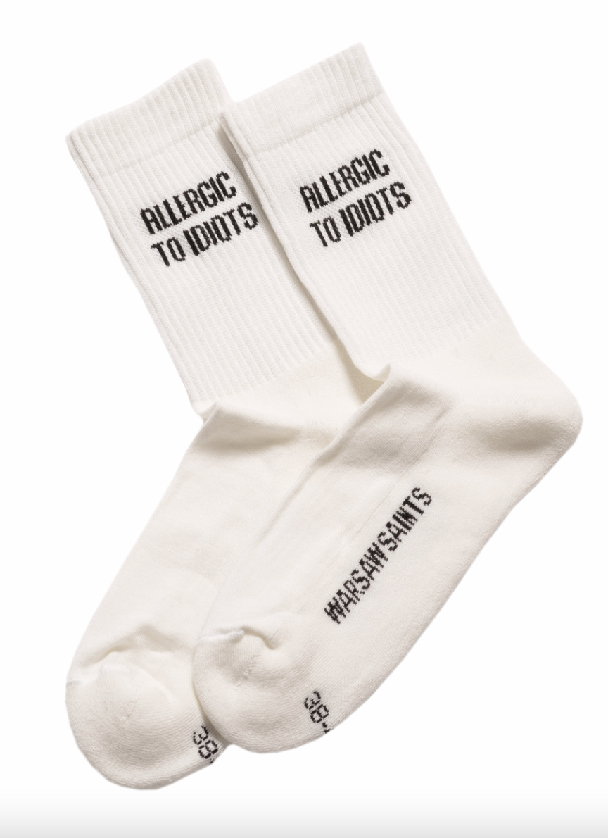 Allergic To Idiots ponožky