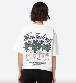 TEAM WHITE WINE  tričko