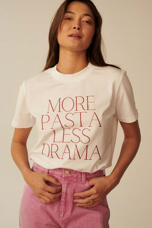 More Pasta Less Drama tričko